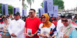Bersama Bupati Kukar mengikuti Pameran Arsip Yupa sebagai memori Kolektif Bangsa